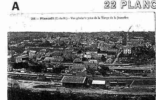 Ville de PLANCOET Carte postale ancienne